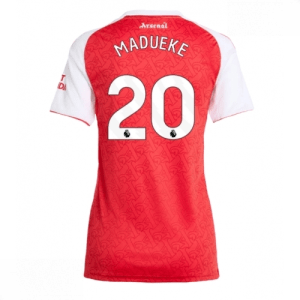 Echipament fotbal Arsenal Noni Madueke #20 Tricou Acasa 2025-26 pentru femei mânecă scurtă