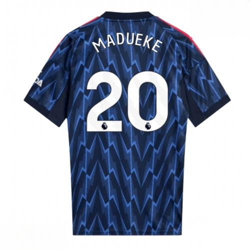 Echipament fotbal Arsenal Noni Madueke #20 Tricou Deplasare 2025-26 pentru bărbați 1 Echipament fotbal Arsenal Noni Madueke #20 Tricou Deplasare 2025-26 pentru bărbați