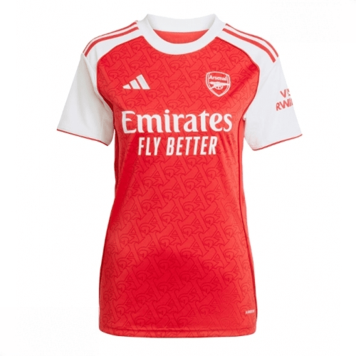 Echipament fotbal Arsenal Piero Hincapie #5 Tricou Acasa 2025-26 pentru femei mânecă scurtă 2 Echipament fotbal Arsenal Piero Hincapie #5 Tricou Acasa 2025-26 pentru femei mânecă scurtă - imagine 2