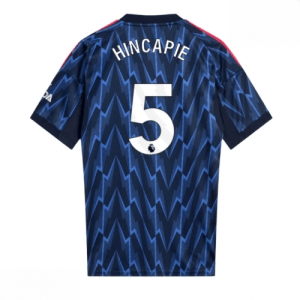 Echipament fotbal Arsenal Piero Hincapie #5 Tricou Deplasare 2025-26 pentru bărbați