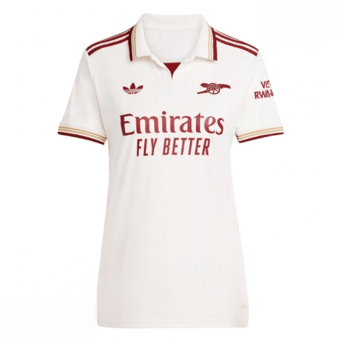 Echipament fotbal Arsenal Piero Hincapie #5 Tricou Treilea 2025-26 pentru femei mânecă scurtă 2 Echipament fotbal Arsenal Piero Hincapie #5 Tricou Treilea 2025-26 pentru femei mânecă scurtă - imagine 2