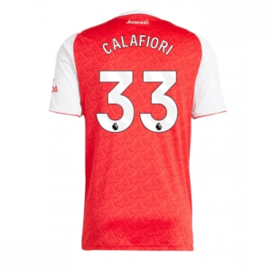 Echipament fotbal Arsenal Riccardo Calafiori #33 Tricou Acasa 2025-26 pentru bărbați