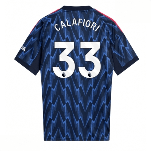 Echipament fotbal Arsenal Riccardo Calafiori #33 Tricou Deplasare 2025-26 pentru bărbați 1 Echipament fotbal Arsenal Riccardo Calafiori #33 Tricou Deplasare 2025-26 pentru bărbați