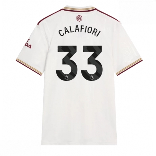 Echipament fotbal Arsenal Riccardo Calafiori #33 Tricou Treilea 2025-26 pentru bărbați 1 Echipament fotbal Arsenal Riccardo Calafiori #33 Tricou Treilea 2025-26 pentru bărbați