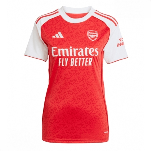 Echipament fotbal Arsenal Viktor Gyokeres #14 Tricou Acasa 2025-26 pentru femei mânecă scurtă 2 Echipament fotbal Arsenal Viktor Gyokeres #14 Tricou Acasa 2025-26 pentru femei mânecă scurtă - imagine 2