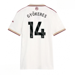 Echipament fotbal Arsenal Viktor Gyokeres #14 Tricou Treilea 2025-26 pentru femei mânecă scurtă