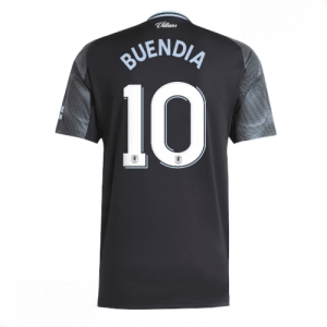 Echipament fotbal Aston Villa Emiliano Buendia #10 Tricou Deplasare 2025-26 pentru bărbați