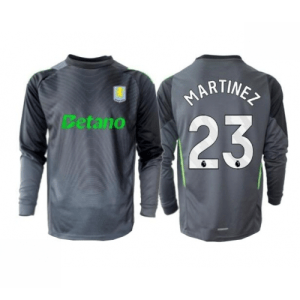 Echipament fotbal Aston Villa Emiliano Martinez #23 Portar Tricou Acasa 2025-26 maneca lunga