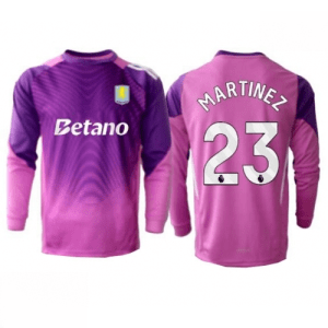 Echipament fotbal Aston Villa Emiliano Martinez #23 Portar Tricou Treilea 2025-26 maneca lunga