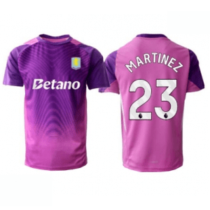 Echipament fotbal Aston Villa Emiliano Martinez #23 Portar Tricou Treilea 2025-26 pentru bărbați