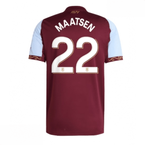 Echipament fotbal Aston Villa Ian Maatsen #22 Tricou Acasa 2025-26 pentru bărbați