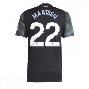 Echipament fotbal Aston Villa Ian Maatsen #22 Tricou Deplasare 2025-26 pentru bărbați