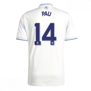Echipament fotbal Aston Villa Pau Torres #14 Tricou Treilea 2025-26 pentru bărbați
