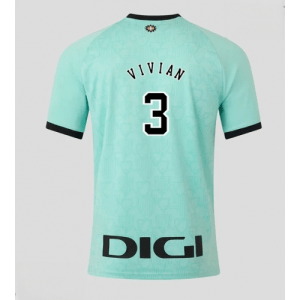 Echipament fotbal Athletic Bilbao Dani Vivian #3 Tricou Treilea 2025-26 pentru bărbați