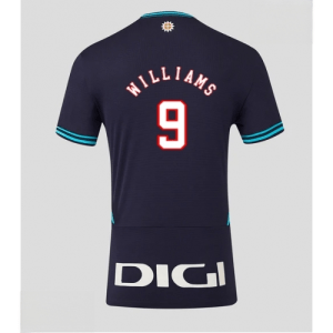 Echipament fotbal Athletic Bilbao Inaki Williams #9 Tricou Deplasare 2025-26 pentru bărbați
