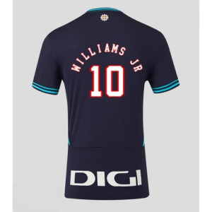 Echipament fotbal Athletic Bilbao Nico Williams #10 Tricou Deplasare 2025-26 pentru bărbați