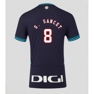 Echipament fotbal Athletic Bilbao Oihan Sancet #8 Tricou Deplasare 2025-26 pentru bărbați