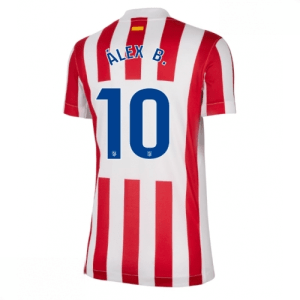 Echipament fotbal Atletico Madrid Alex Baena #10 Tricou Acasa 2025-26 pentru femei mânecă scurtă