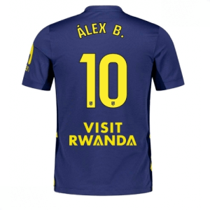 Echipament fotbal Atletico Madrid Alex Baena #10 Tricou Deplasare 2025-26 pentru bărbați