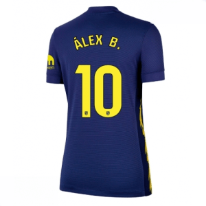 Echipament fotbal Atletico Madrid Alex Baena #10 Tricou Deplasare 2025-26 pentru femei mânecă scurtă