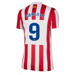 Echipament fotbal Atletico Madrid Alexander Sorloth #9 Tricou Acasa 2025-26 pentru femei mânecă scurtă