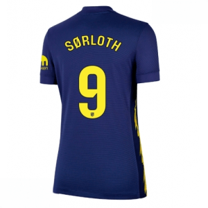 Echipament fotbal Atletico Madrid Alexander Sorloth #9 Tricou Deplasare 2025-26 pentru femei mânecă scurtă