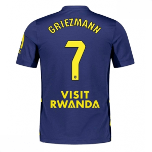 Echipament fotbal Atletico Madrid Antoine Griezmann #7 Tricou Deplasare 2025-26 pentru bărbați
