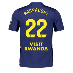 Echipament fotbal Atletico Madrid Giacomo Raspadori #22 Tricou Deplasare 2025-26 pentru bărbați
