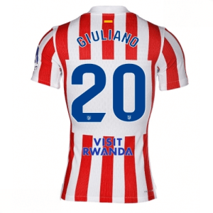 Echipament fotbal Atletico Madrid Giuliano Simeone #20 Tricou Acasa 2025-26 pentru bărbați