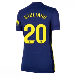 Echipament fotbal Atletico Madrid Giuliano Simeone #20 Tricou Deplasare 2025-26 pentru femei mânecă scurtă
