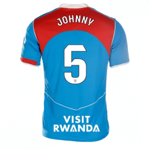 Echipament fotbal Atletico Madrid Johnny Cardoso #5 Tricou Treilea 2025-26 pentru femei mânecă scurtă