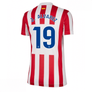 Echipament fotbal Atletico Madrid Julian Alvarez #19 Tricou Acasa 2025-26 pentru femei mânecă scurtă