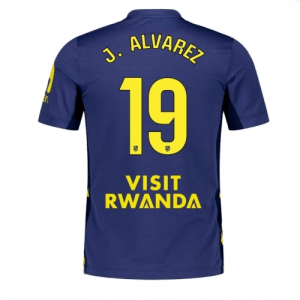Echipament fotbal Atletico Madrid Julian Alvarez #19 Tricou Deplasare 2025-26 pentru bărbați