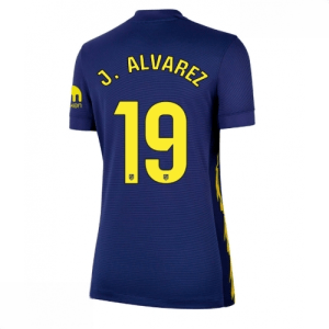Echipament fotbal Atletico Madrid Julian Alvarez #19 Tricou Deplasare 2025-26 pentru femei mânecă scurtă