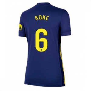 Echipament fotbal Atletico Madrid Koke #6 Tricou Deplasare 2025-26 pentru femei mânecă scurtă