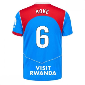 Echipament fotbal Atletico Madrid Koke #6 Tricou Treilea 2025-26 pentru bărbați