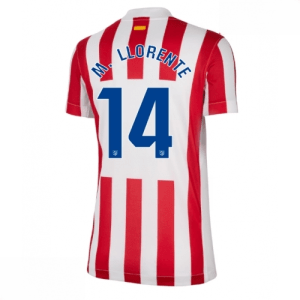 Echipament fotbal Atletico Madrid Marcos Llorente #14 Tricou Acasa 2025-26 pentru femei mânecă scurtă