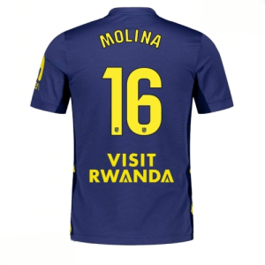 Echipament fotbal Atletico Madrid Nahuel Molina #16 Tricou Deplasare 2025-26 pentru bărbați