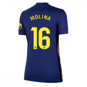 Echipament fotbal Atletico Madrid Nahuel Molina #16 Tricou Deplasare 2025-26 pentru femei mânecă scurtă