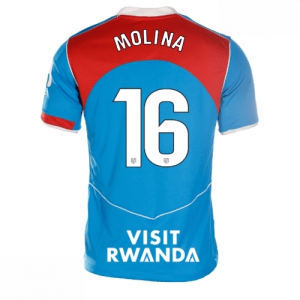Echipament fotbal Atletico Madrid Nahuel Molina #16 Tricou Treilea 2025-26 pentru femei mânecă scurtă