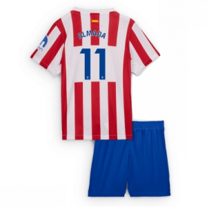Echipament fotbal Atletico Madrid Thiago Almada #11 Tricou Acasa 2025-26 pentru copii + șort