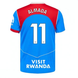Echipament fotbal Atletico Madrid Thiago Almada #11 Tricou Treilea 2025-26 pentru bărbați