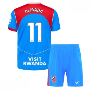 Echipament fotbal Atletico Madrid Thiago Almada #11 Tricou Treilea 2025-26 pentru copii + șort
