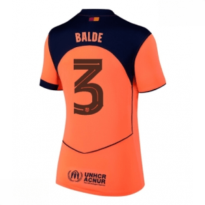 Echipament fotbal Barcelona Alejandro Balde #3 Tricou Treilea 2025-26 pentru femei mânecă scurtă