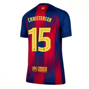 Echipament fotbal Barcelona Andreas Christensen #15 Tricou Acasa 2025-26 pentru femei mânecă scurtă
