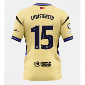 Echipament fotbal Barcelona Andreas Christensen #15 Tricou Deplasare 2025-26 pentru bărbați
