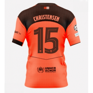 Echipament fotbal Barcelona Andreas Christensen #15 Tricou Treilea 2025-26 pentru bărbați