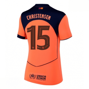 Echipament fotbal Barcelona Andreas Christensen #15 Tricou Treilea 2025-26 pentru femei mânecă scurtă