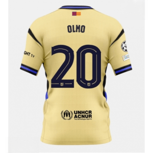 Echipament fotbal Barcelona Dani Olmo #20 Tricou Deplasare 2025-26 pentru bărbați