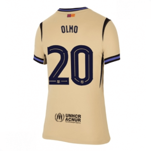 Echipament fotbal Barcelona Dani Olmo #20 Tricou Deplasare 2025-26 pentru femei mânecă scurtă